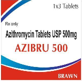 Азибру 500мг №3 бүрхүүлтэй шахмал Энто