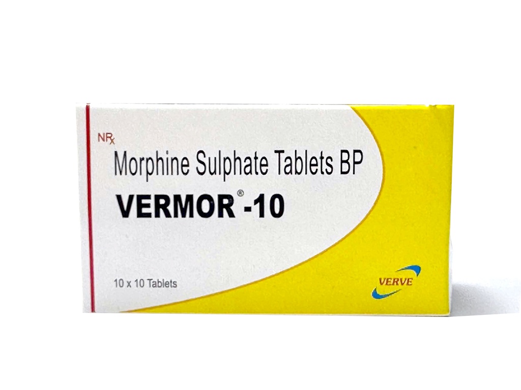 Вермор /Морфин/ 10мг №10 шахмал Verve Монгол Эм Импекс Концерн