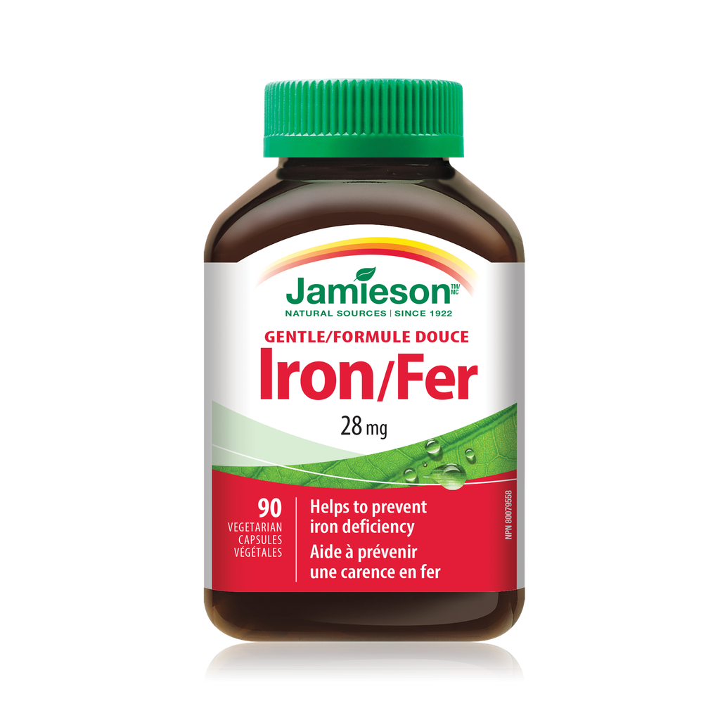 Jamieson Төмөр GENTLE IRON 28мг №90