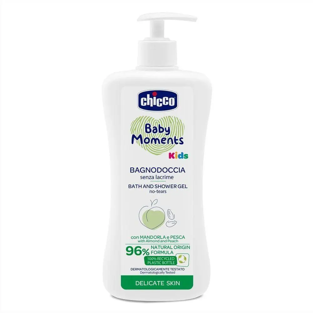 Chicco Kids Биеийн шингэн саван 500мл Shower gel Delicate skin